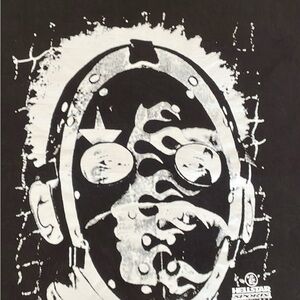 HellStar Sports White on Black Art T-Shirt